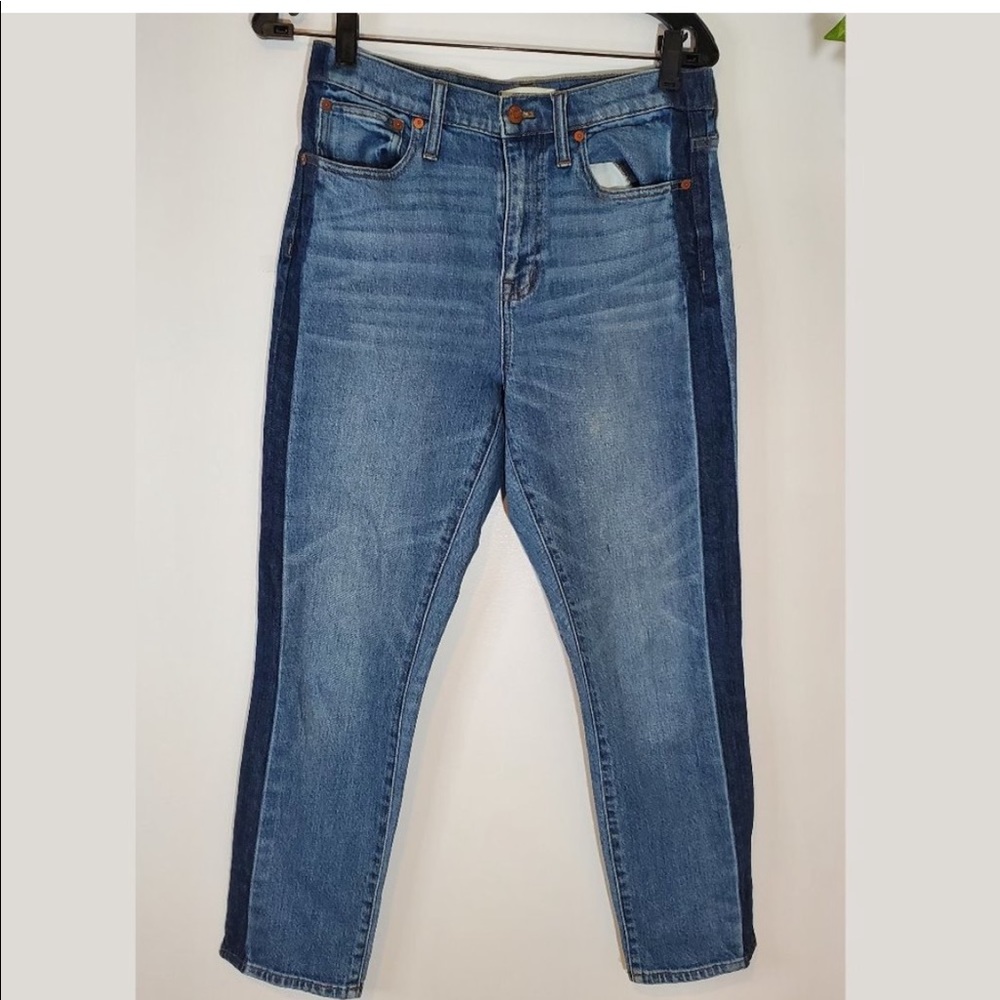Madewell high rise slim jeans